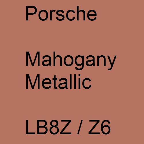 Porsche, Mahogany Metallic, LB8Z / Z6.